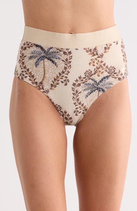 High Waist Bikini Bottoms