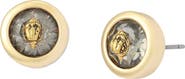 Kurt Geiger London Round Stone Stud Earrings