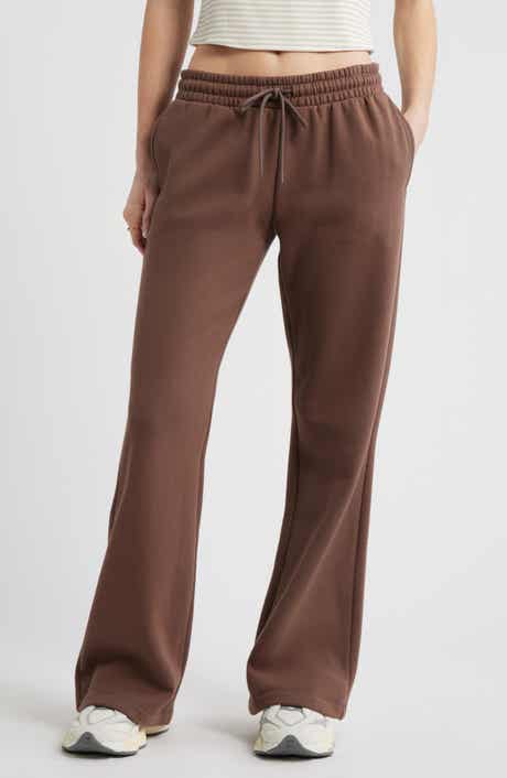 Baggy Flare Leg Sweatpants
