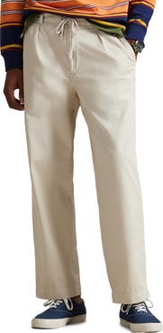 Polo Ralph Lauren Prepster Pleated Cotton Twill Easy Drawstring Pants