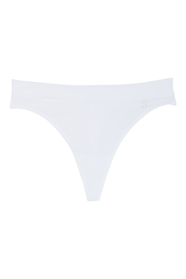 Cool Cotton Thong, Alternate, color, WHITE
