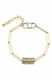 REBL Reese Disc 2-Tone Bracelet