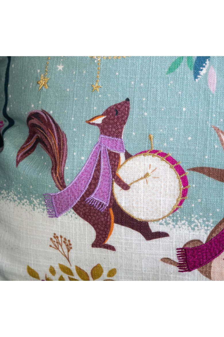 Merry Band Accent Throw Pillow 20" x 20", Alternate, color, Blue