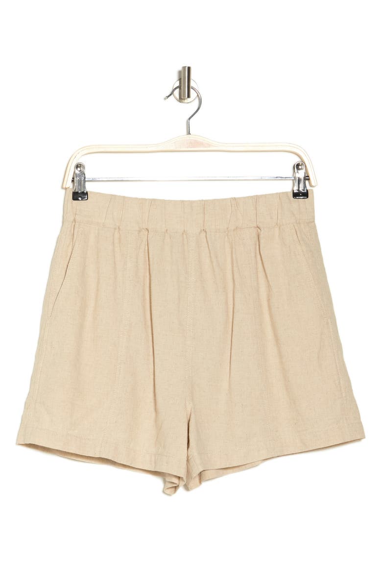 Madewell Relaxed Linen Shorts, Alternate, color, 
