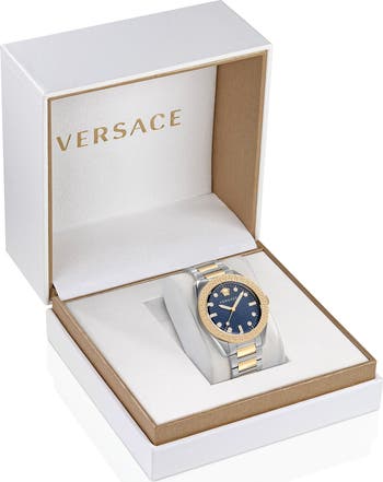 Greca Dome Bracelet Watch, 42mm