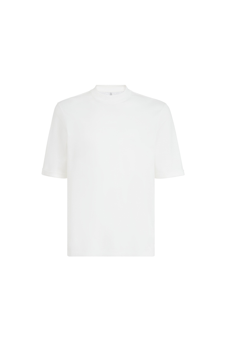 Jersey T-shirt, Alternate, color, Off-White