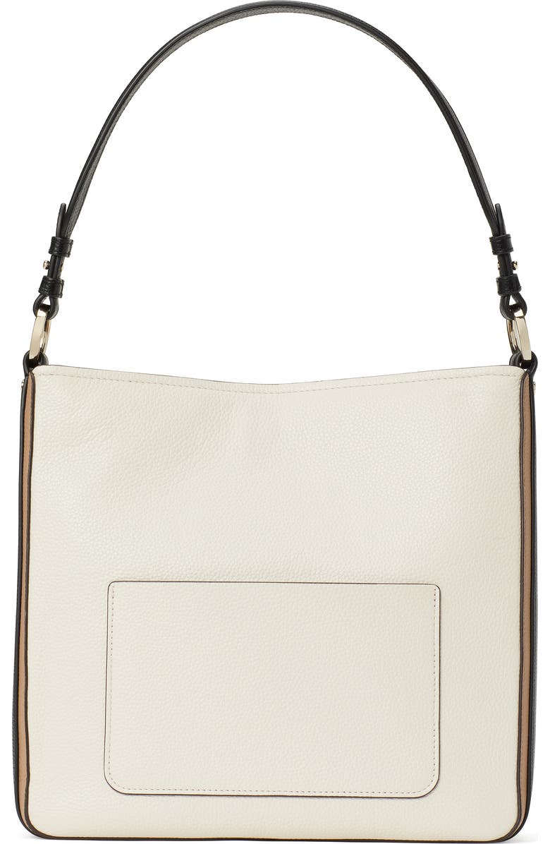 Kate Spade New York hudson pebble leather large colorblock hobo bag, Alternate, color,