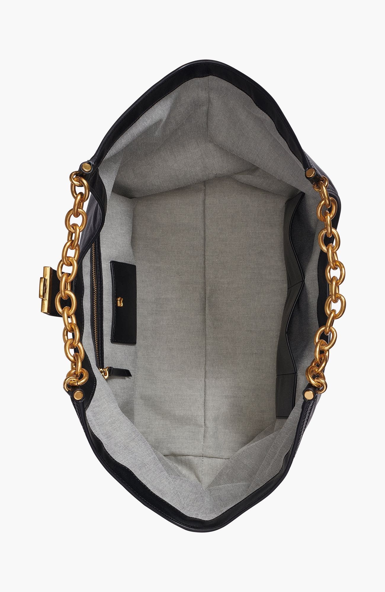 Leno Tote, Alternate, color, Black/Gold