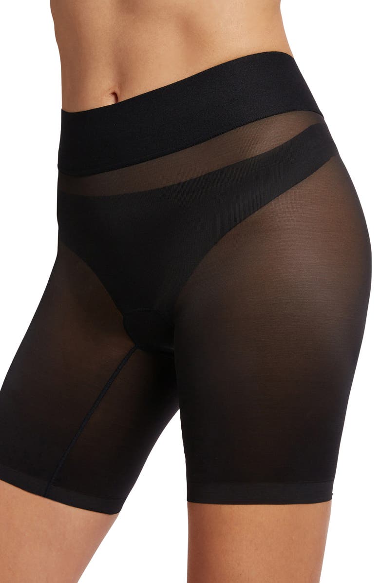 Wolford Sheer Touch Shaping Shorts, Alternate, color,