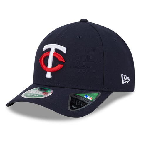 Men's New Era  Navy Minnesota Twins Player Replica 9FORTY Adjustable Hat