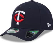 New Era Men's New Era Navy Minnesota Twins Player Replica 9FORTY Adjustable Hat