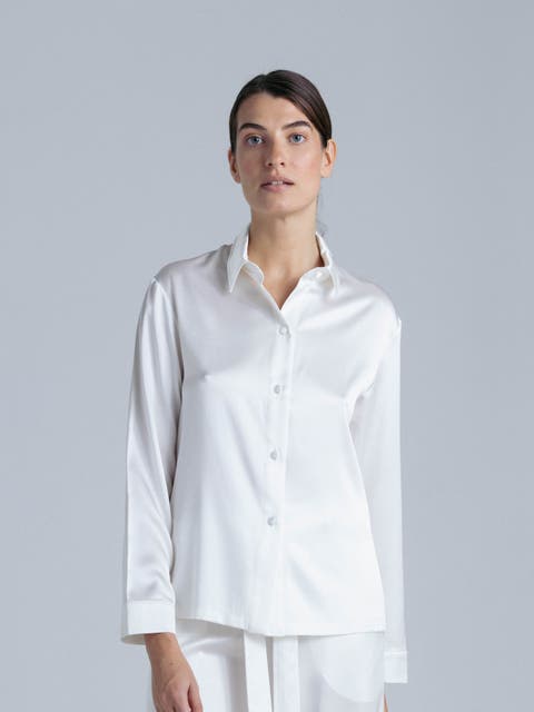 Silk Long Sleeve Shirt