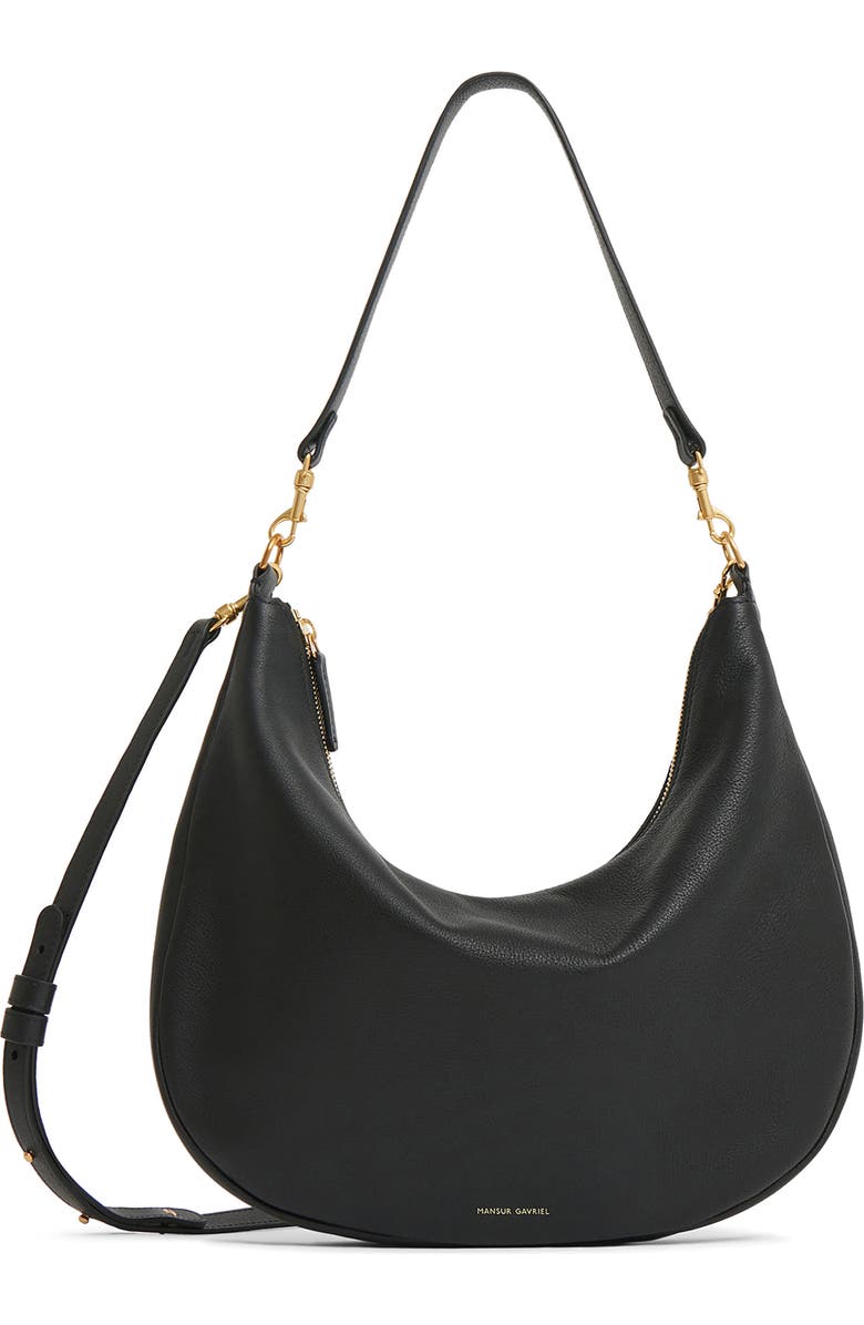 Mansur Gavriel Swing Leather Hobo Bag, Alternate, color,
