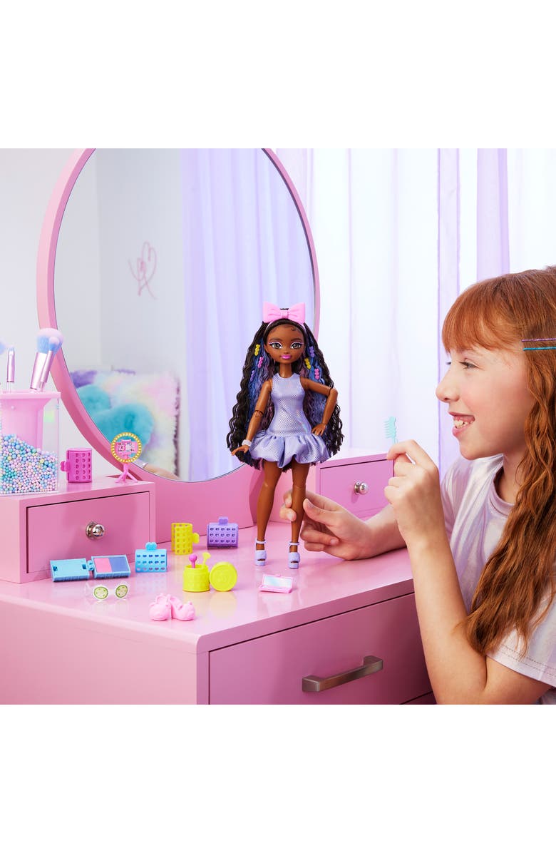 Barbie Dream Besties<sup>™</sup> Get Ready with Me<sup>™</sup> Barbie<sup>®</sup> Brooklyn Doll Playset, Alternate, color,