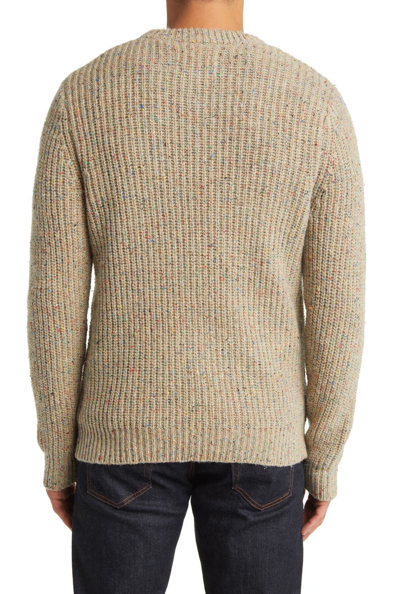 Donegal Wool Blend Sweater, Alternate, color, TAN