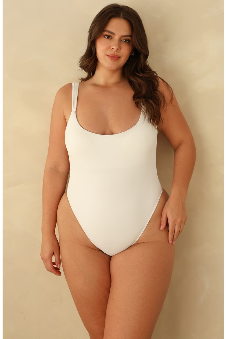 Lydia One Piece, Alternate, color, White