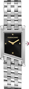 FERRAGAMO Asymetrique Bracelet Watch, 22mm x 36mm