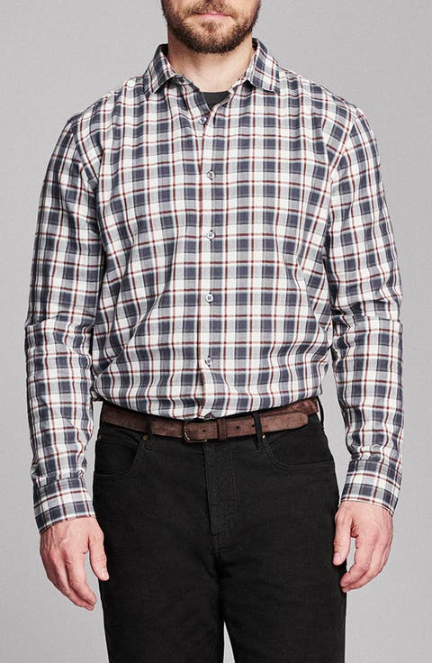 Hutcheson Plaid Button-Up Shirt