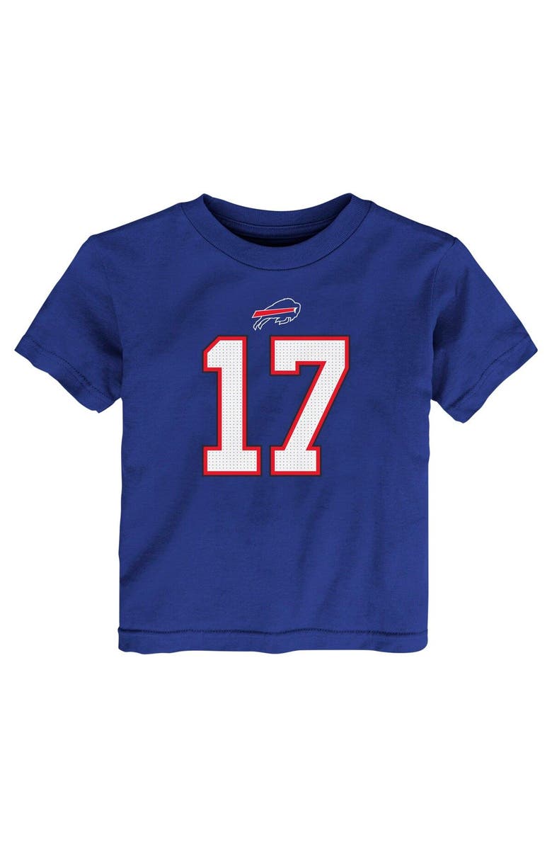 Nike Toddler Nike Josh Allen Royal Buffalo Bills Player Name & Number T-Shirt, Alternate, color, Royal