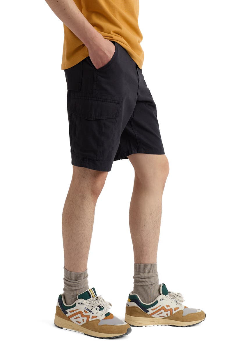 Seasalt Cornwall Launchman Organic Cotton Cargo Shorts, Alternate, color, Inkwell