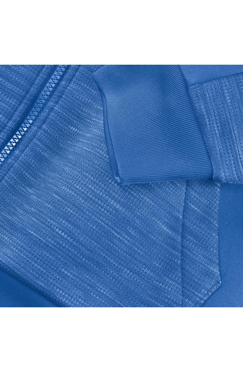 FANATICS Men's Fanatics Blue Detroit Lions Checkdown Pass Full-Zip Hoodie, Alternate, color, Blue