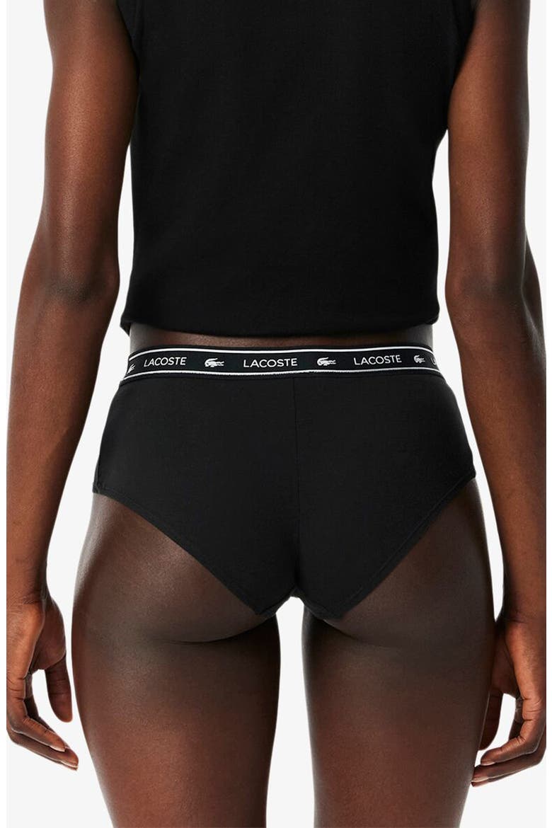 Stretch Cotton Briefs, Alternate, color, BLACK