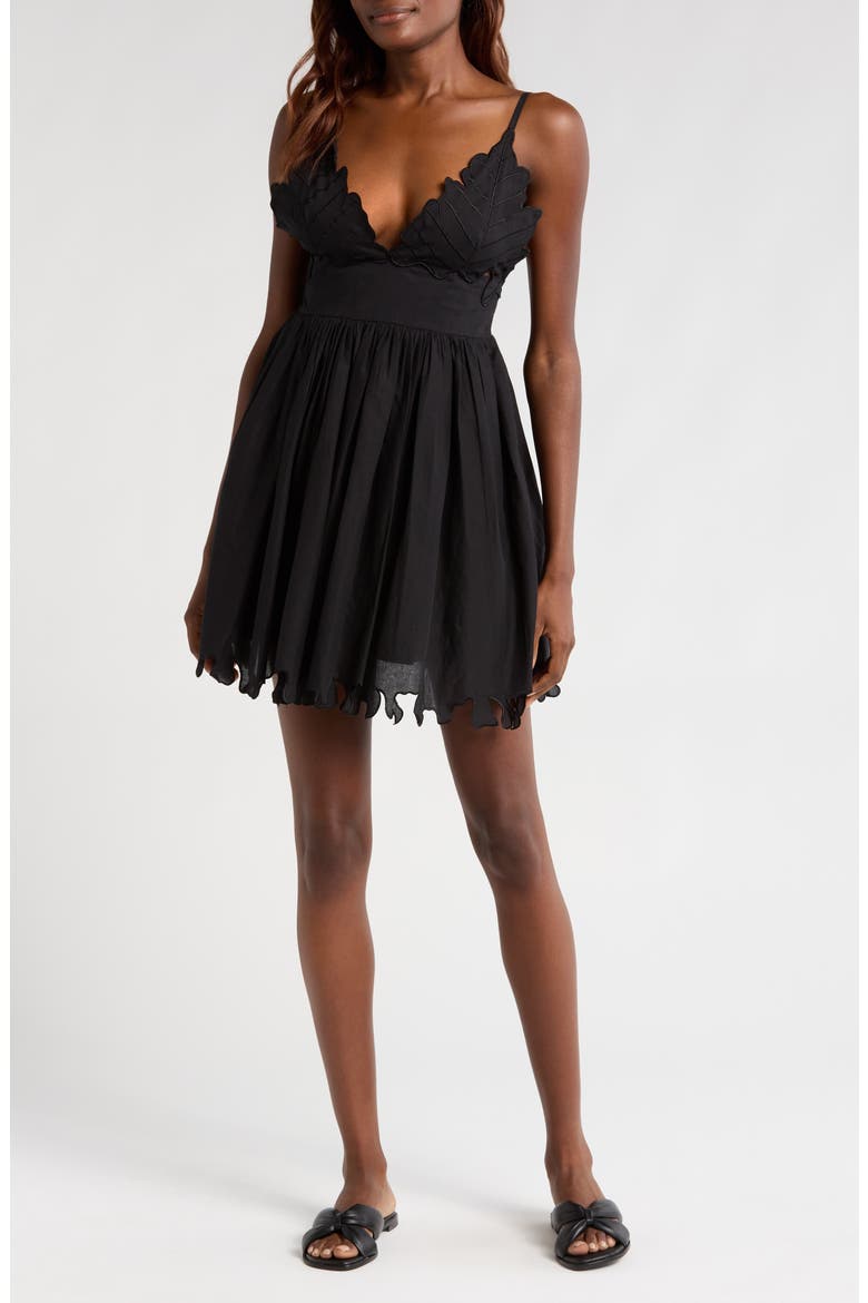 Beatrice Cover-Up Minidress, Main, color, MIDNIGHT