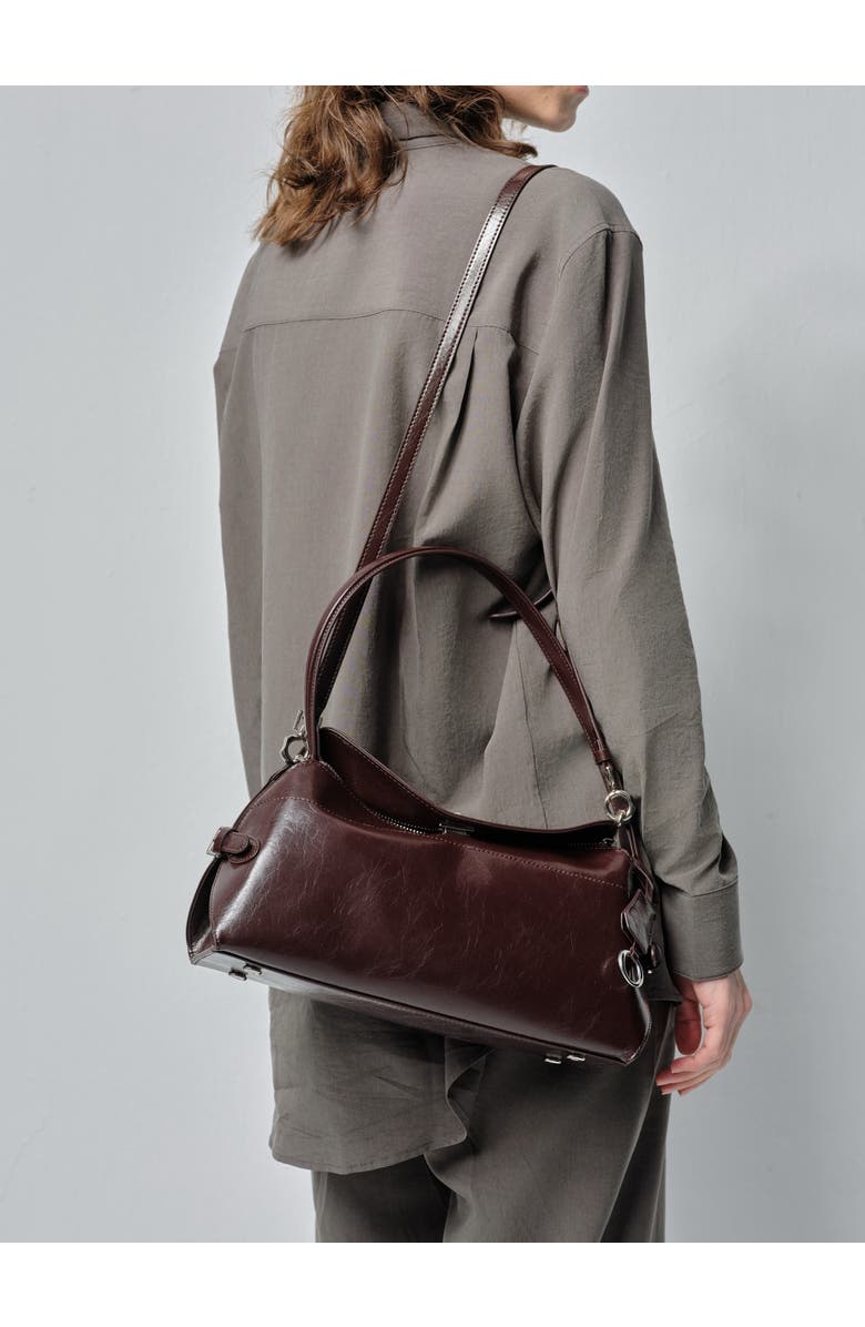 Bob Oré Blue Collection Zephyr Handbag, Alternate, color, Chocolate