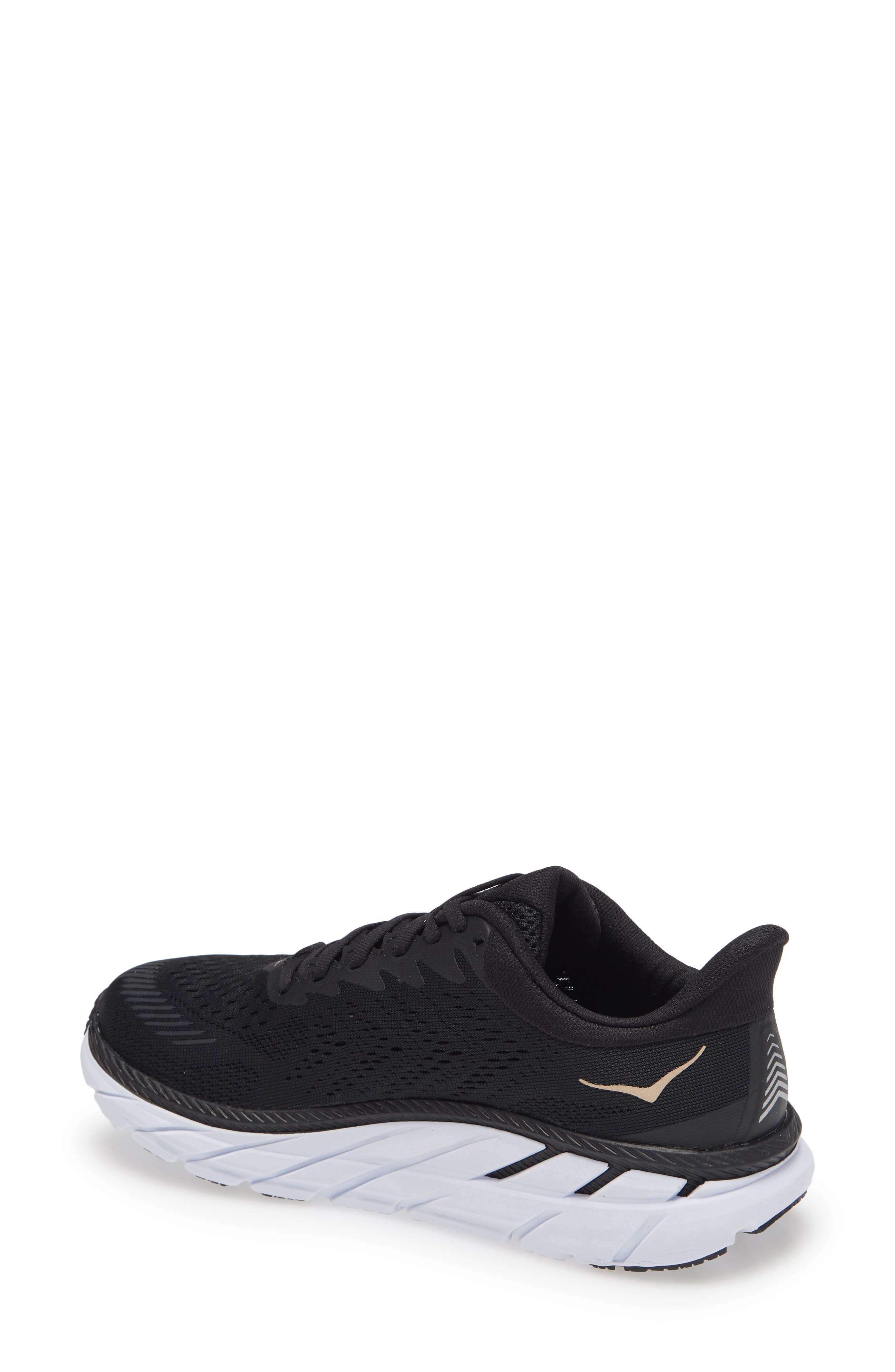 ONE ONE Clifton 7 Running Shoe, Alternate, color, BLACK / BRONZE