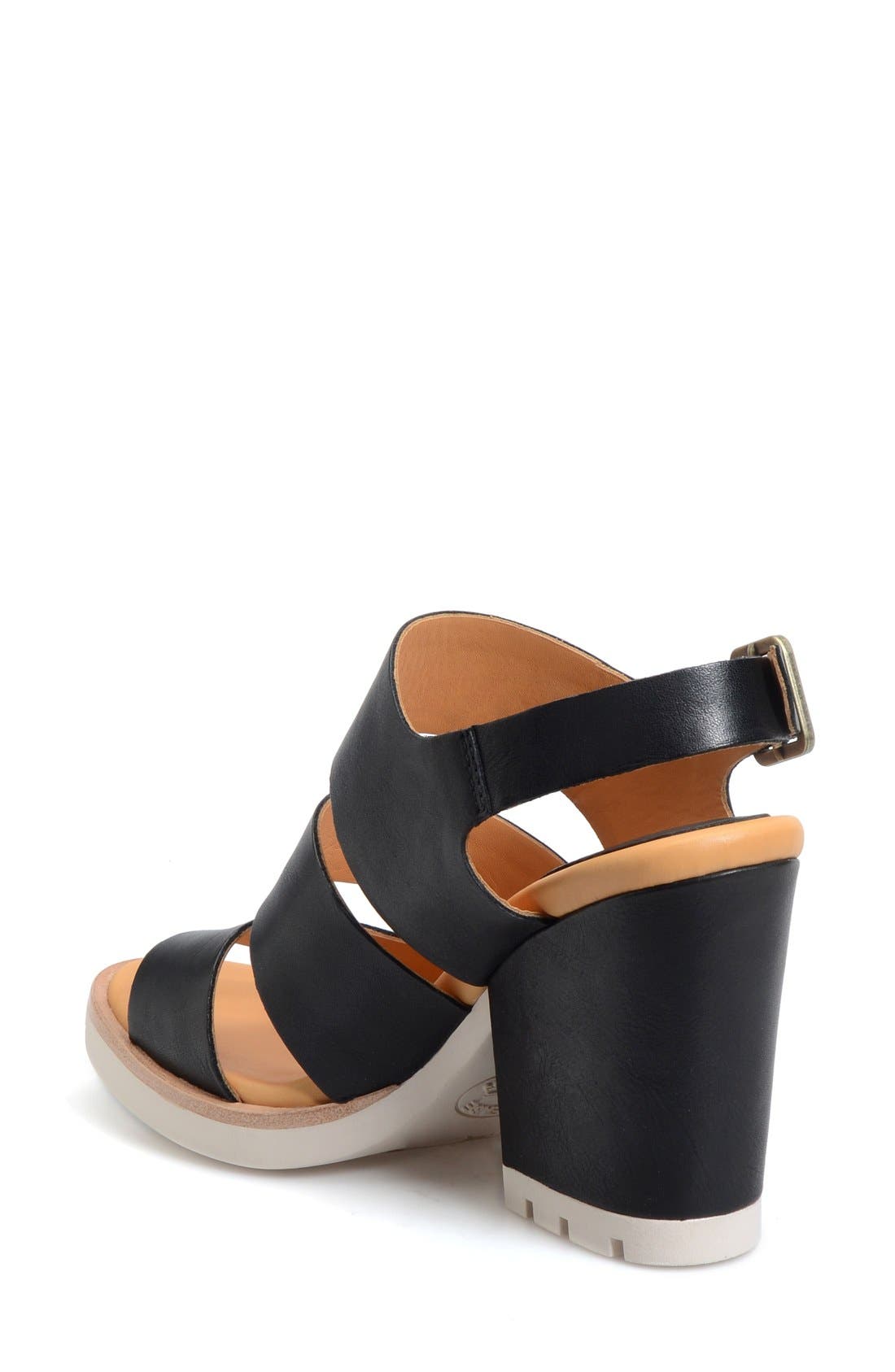 Kork-Ease<sup>®</sup> 'Lenny' Block Heel Sandal, Alternate, color, 