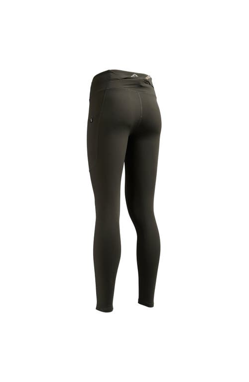 Pynrs Performance Streetwear Talbot 7 8 Running Tight In Deep Olive
