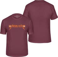Retro Brand Men's Original Retro Brand Maroon Virginia Tech Hokies Metallica Retro T-Shirt