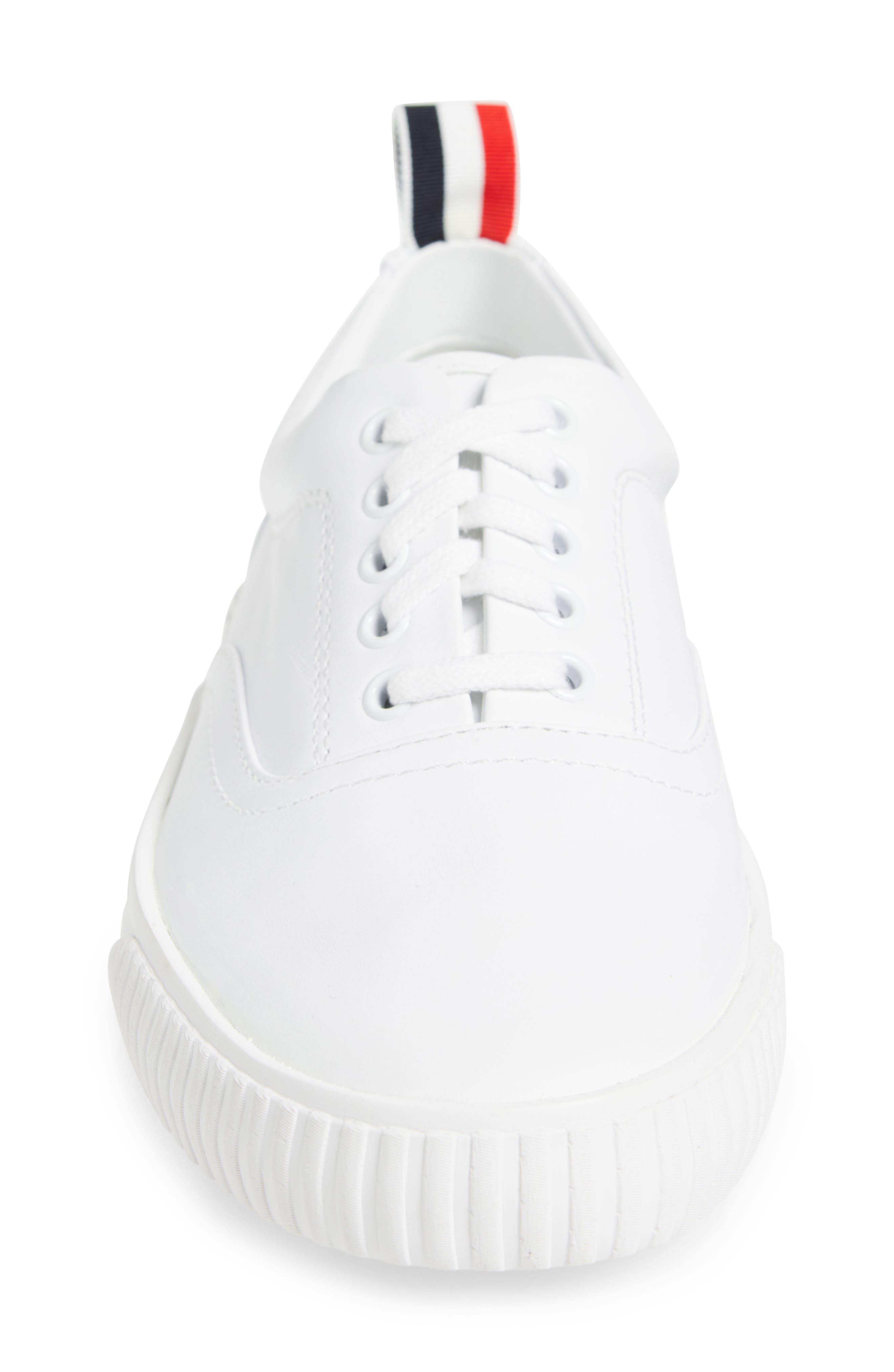Thom Browne Heritage Low Top Sneaker, Alternate, color, White