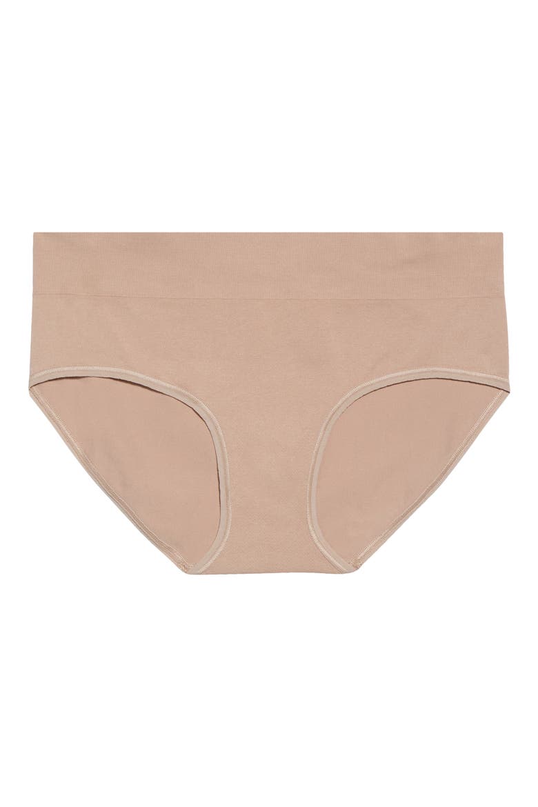 Seamless Hipster Briefs, Alternate, color, TAN WARM
