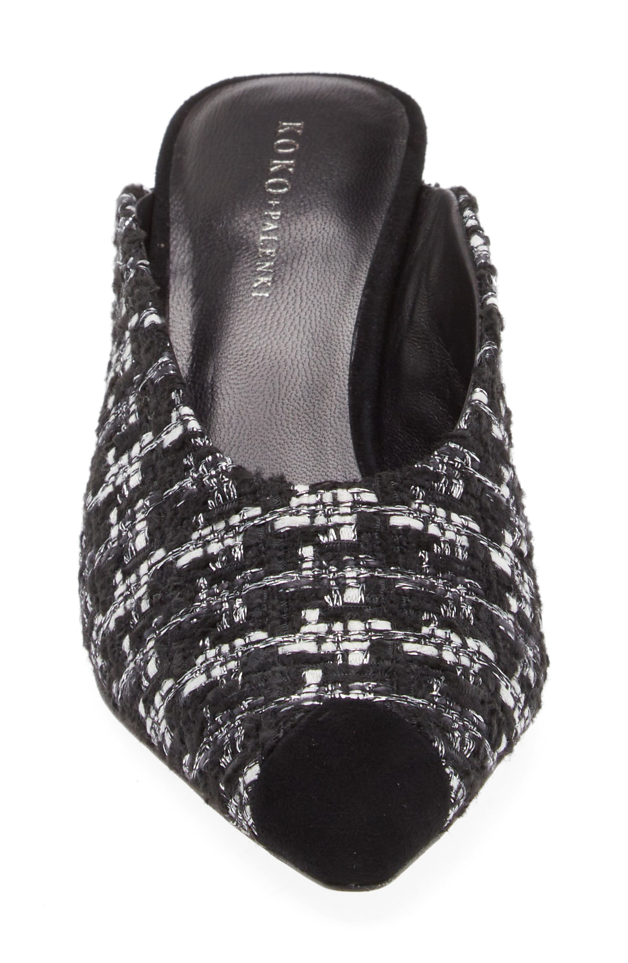 KOKO + PALENKI Janie 2 Tweed Mule Pump, Alternate, color, 