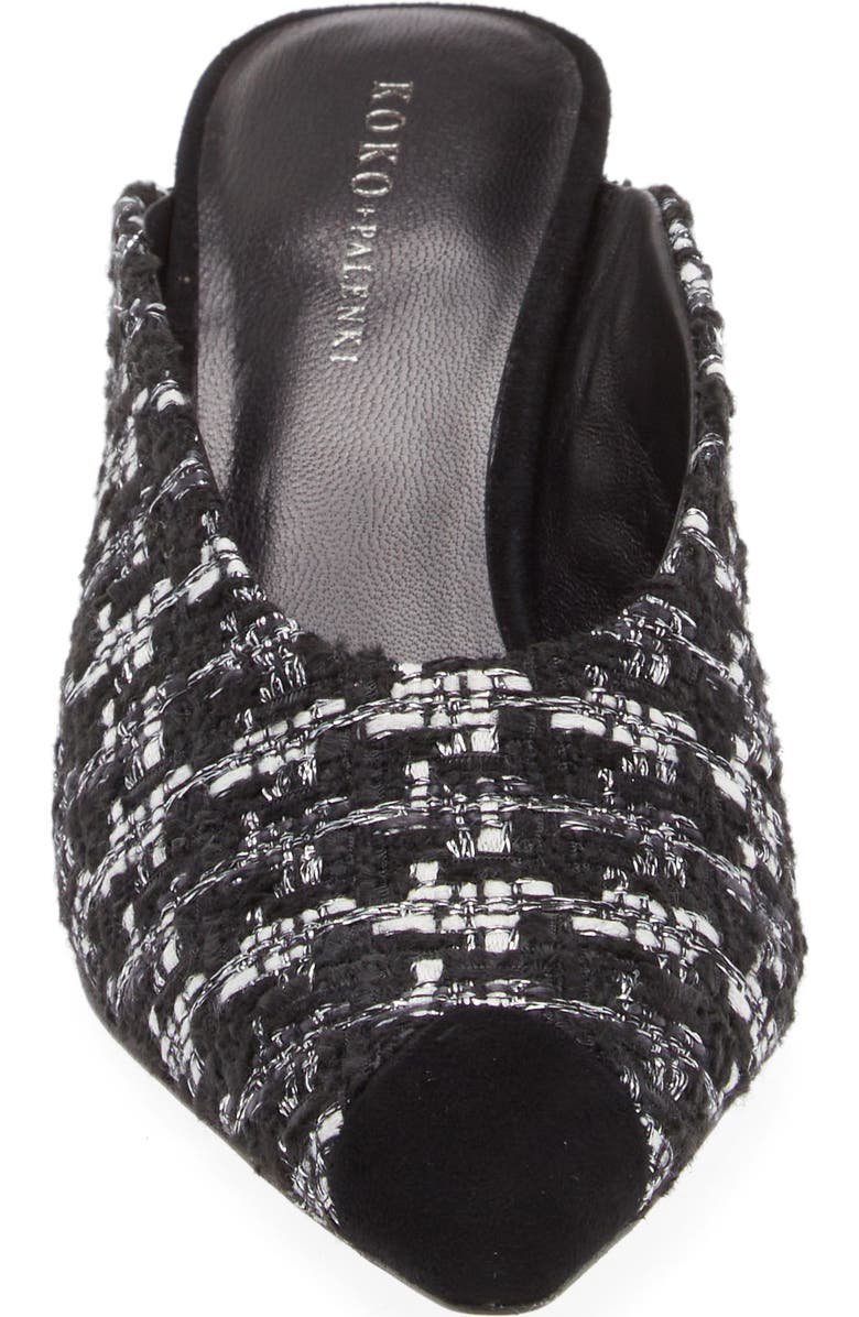 KOKO + PALENKI Janie 2 Tweed Mule Pump, Alternate, color,