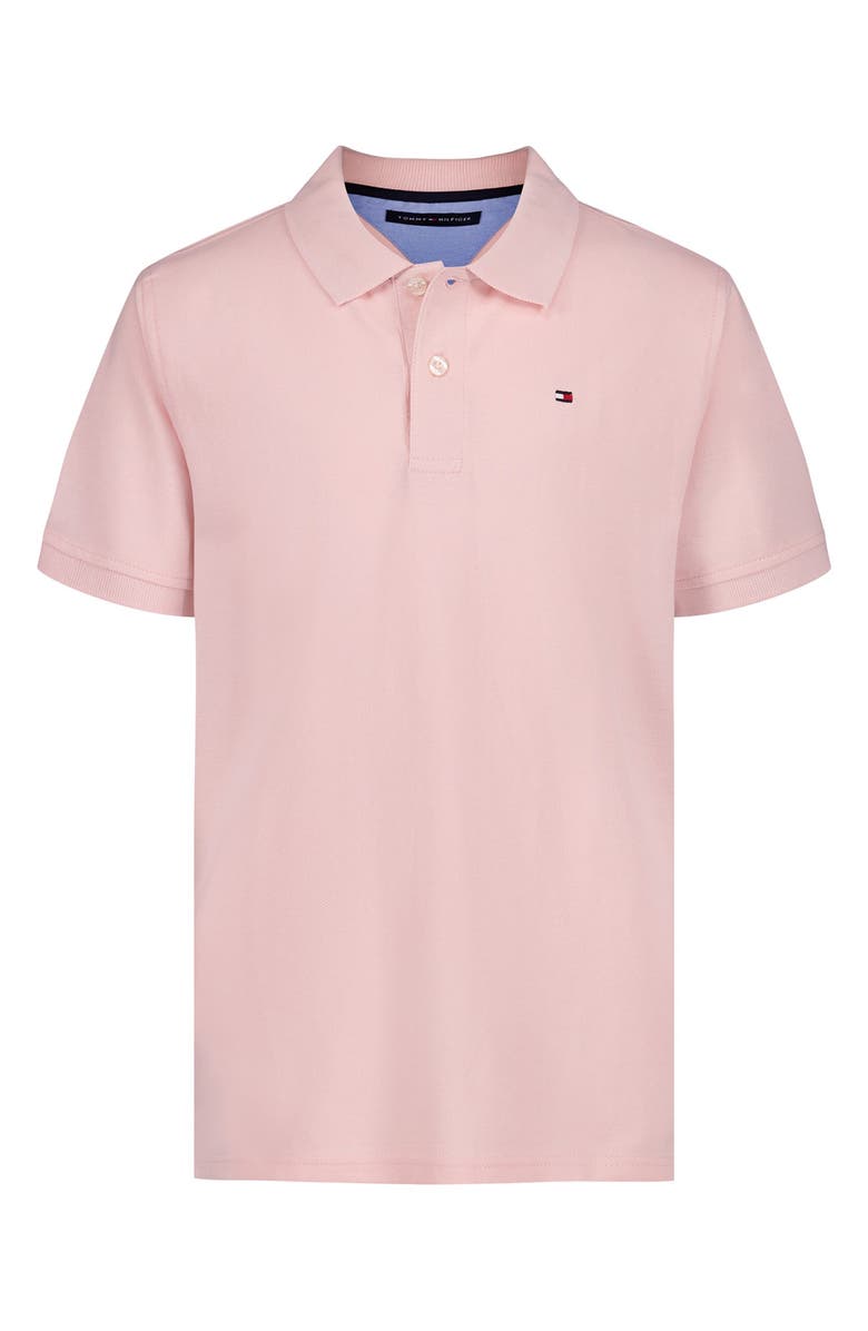 Tommy Hilfiger Kids' Ivy Cotton Polo, Main, color, Icy Pink