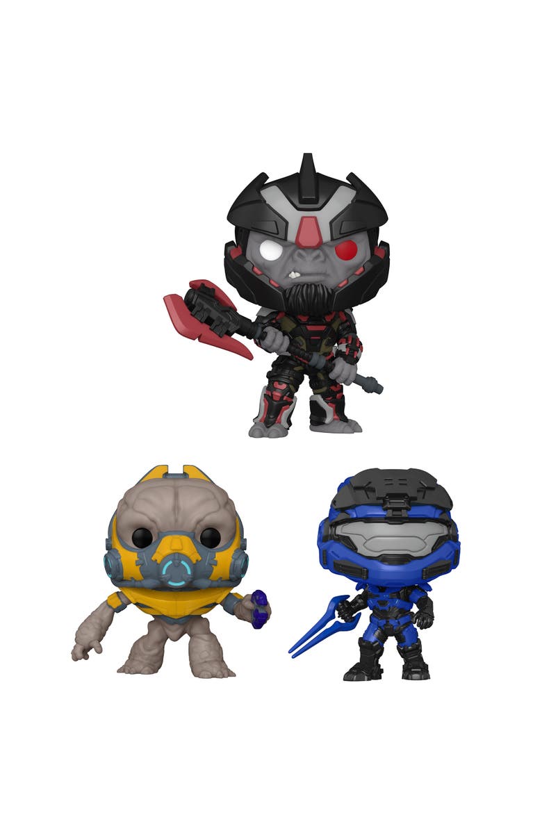 Funko Pop! Games Halo Infinite Collectors Set 3 Figure Set, Main, color, Multicolored