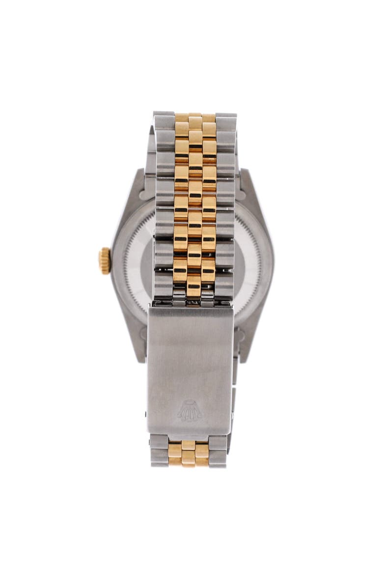 Oyster Perpetual Datejust Automatic Watch Stainless Steel and Yellow Gold 36, Alternate, color, Metallic Silver