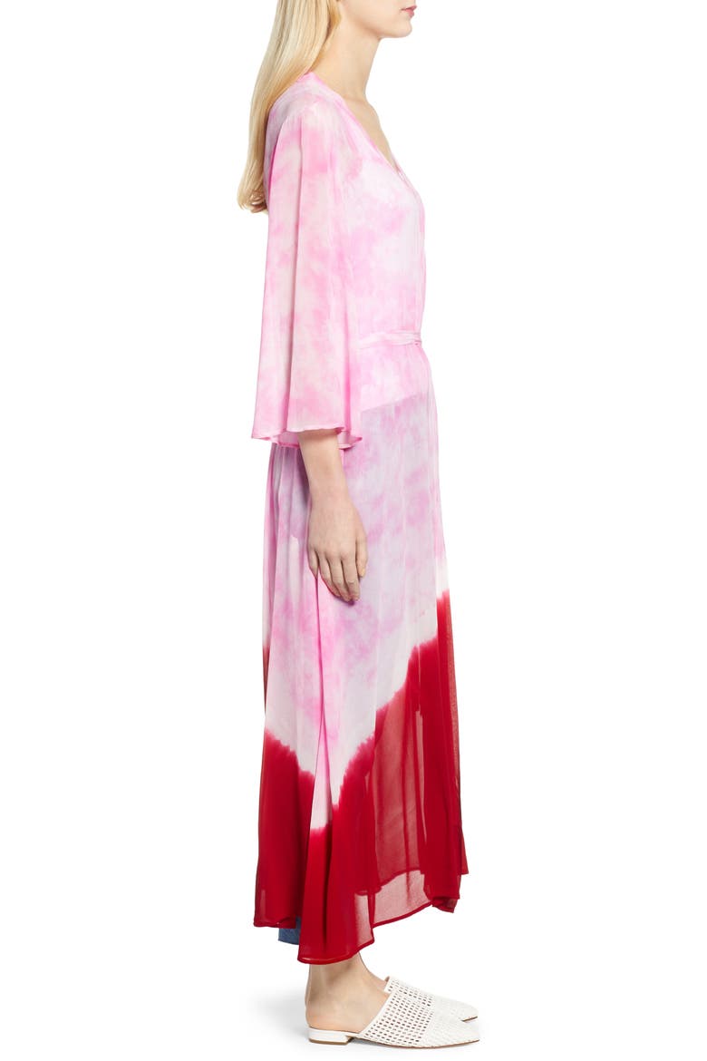 NFC Electric Tie Dye Duster, Alternate, color, TIE DYE PINK/ RED COMBO