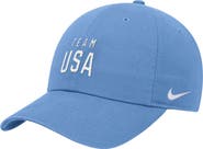 Nike Men's Nike Light Blue Team USA Club Unstructured Adjustable Dri-FIT Hat