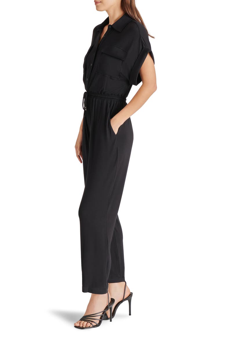 Steve Madden Alya Rolled Cuff Jumpsuit, Alternate, color, 