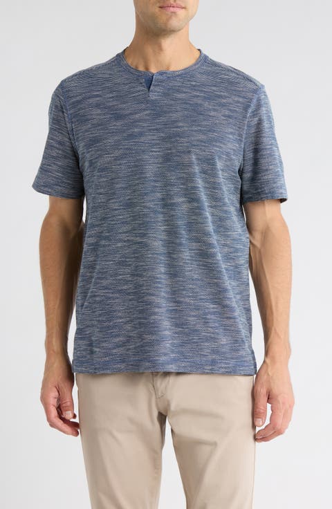 Havana Notch Neck Cotton T-Shirt