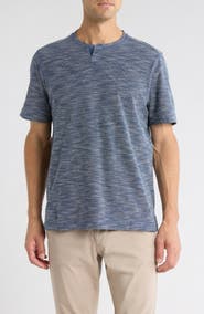Tommy Bahama Havana Notch Neck Cotton T-Shirt