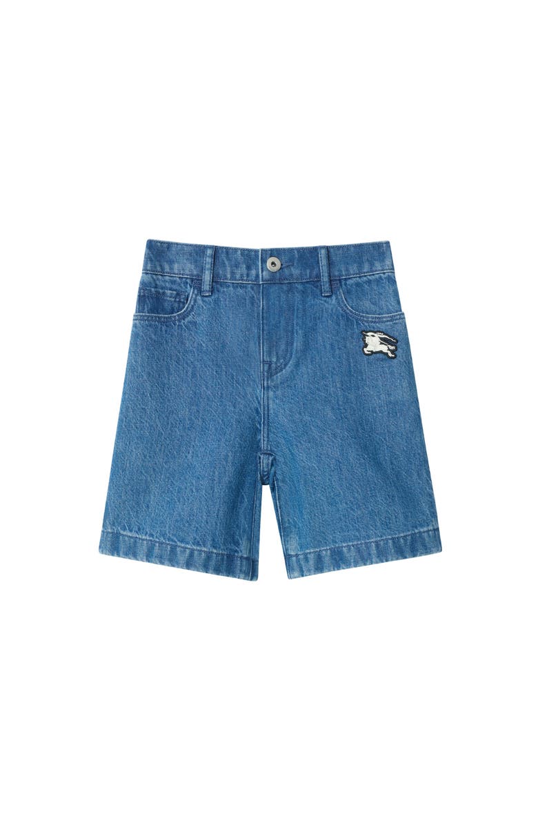 Burberry Denim Shorts, Main, color, Vintage Denim