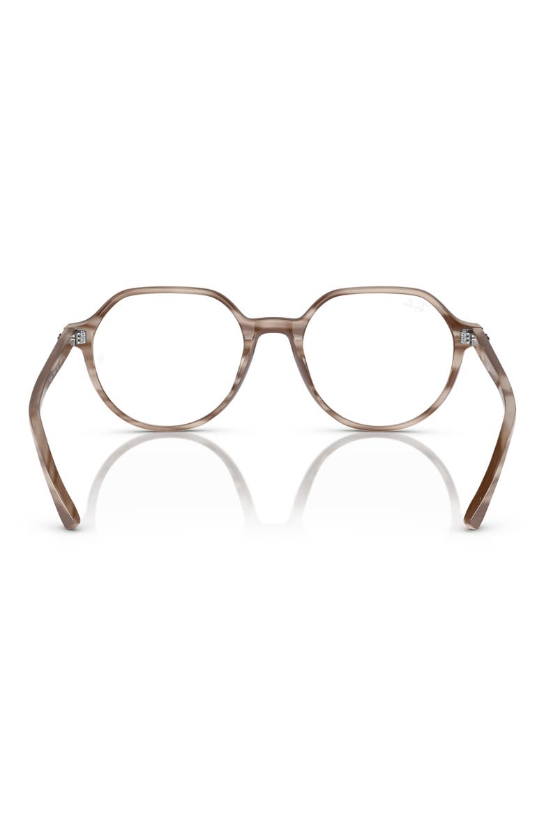 RX5395 49mm Square Optical Glasses, Alternate, color, BEIGE