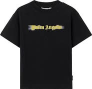 Palm Angels Kids' Blurred Logo Graphic T-Shirt