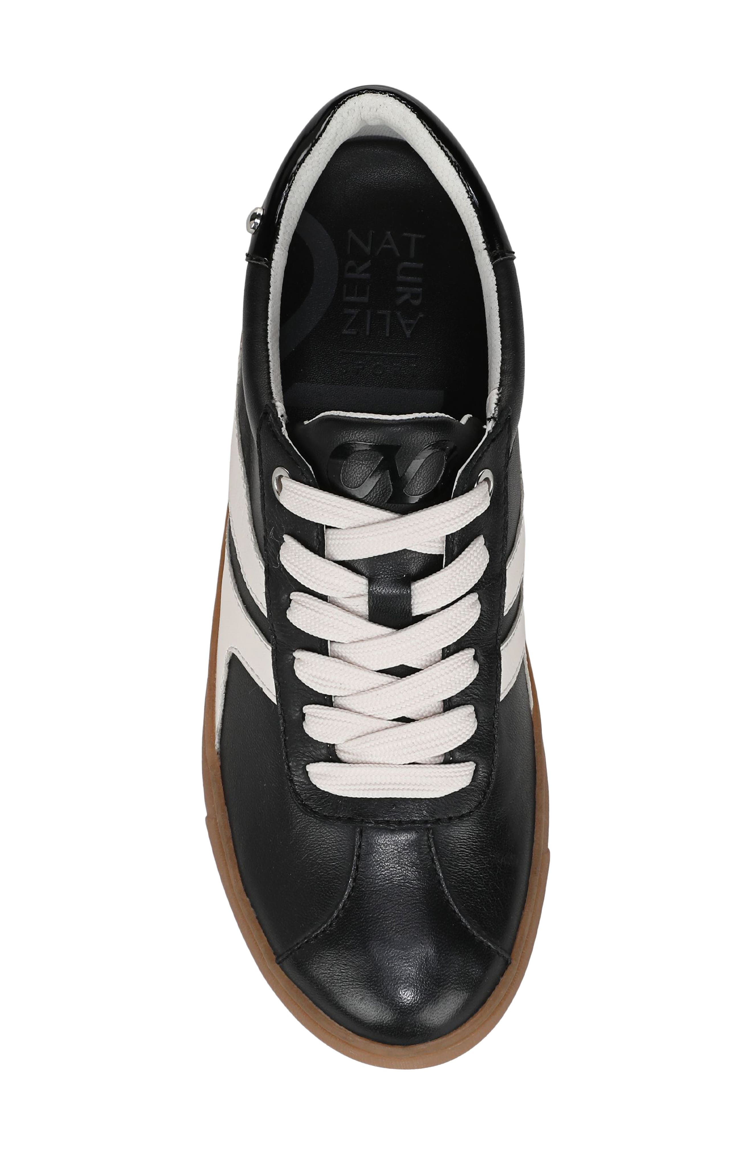 Naturalizer Medina Sneaker, Alternate, color, Black / Warm White