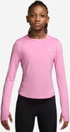 Nike Kids' Dash Logo Dri-FIT Long Sleeve Graphic T-Shirt