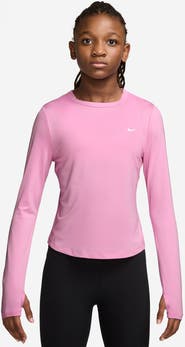 Nike Kids' Dash Logo Dri-FIT Long Sleeve Graphic T-Shirt